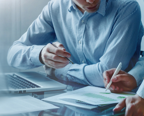 Collaboration, Business People Working In Office